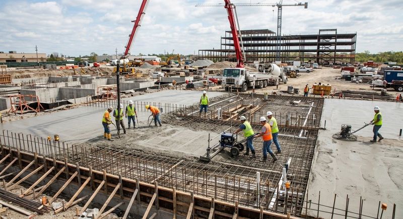 Concrete Slab Laying Service
